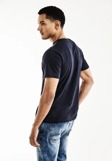 2 PACK Basic T-Shirts nightshadow blue