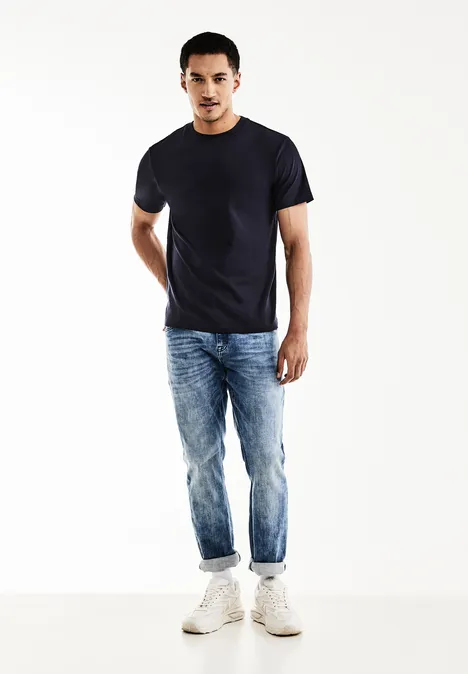 2 PACK Basic T-Shirts nightshadow blue