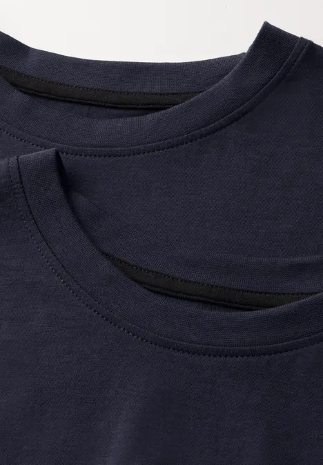 2 PACK Basic T-Shirts nightshadow blue