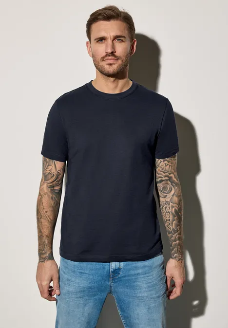 2 PACK Basic T-Shirts nightshadow blue