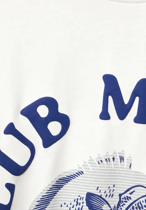 Print T-Shirt pearl white