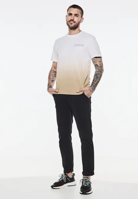 T-shirt avec dégradé de couleurs beach sand