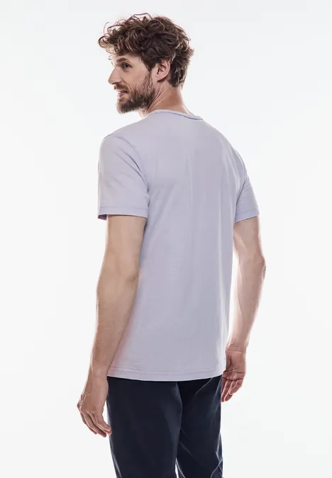 T-shirt avec imprimé sur le devant pale purple