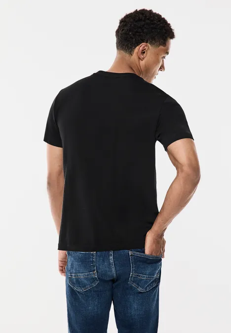 Jersey z nadrukiem na piersi Black