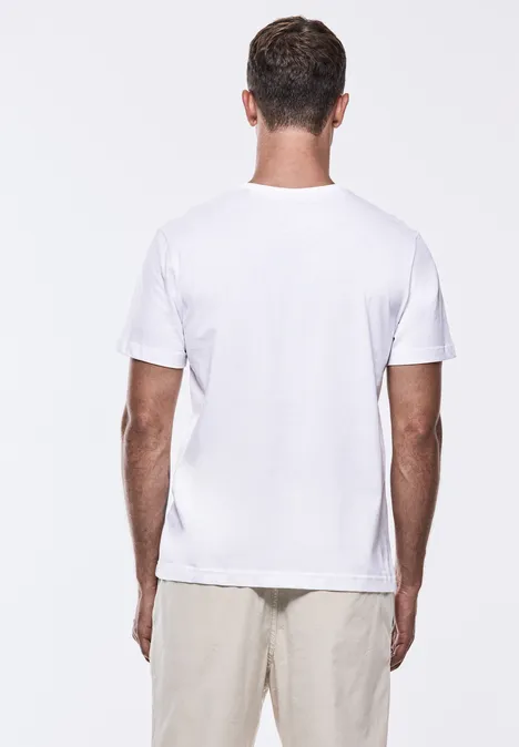 Koszulka z nadrukiem bright white