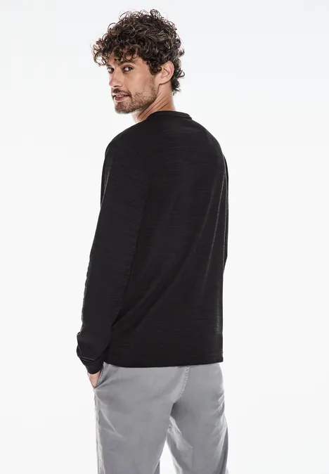 Shirt met lange mouwen Black