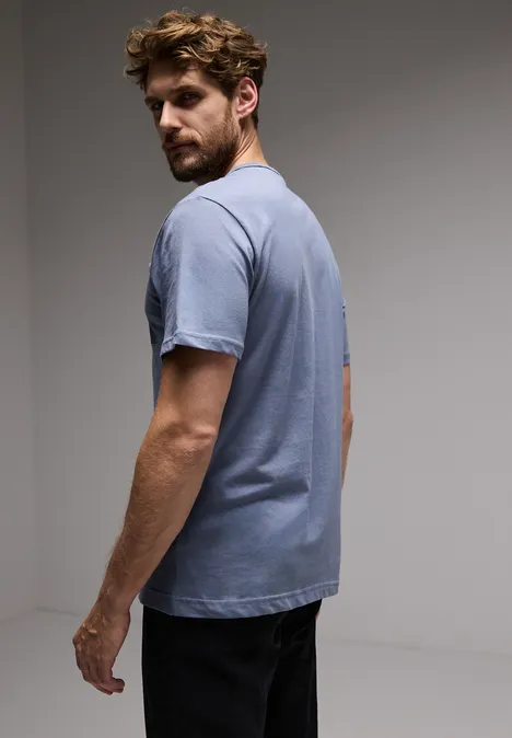 T-shirt avec chestprint city grey