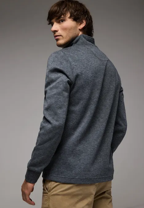 T-shirt à manches longues Troyer heavy grey