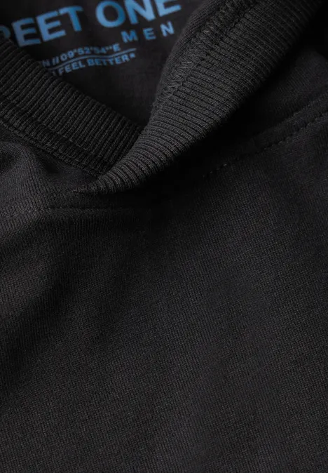 Sweat à capuche doux Black