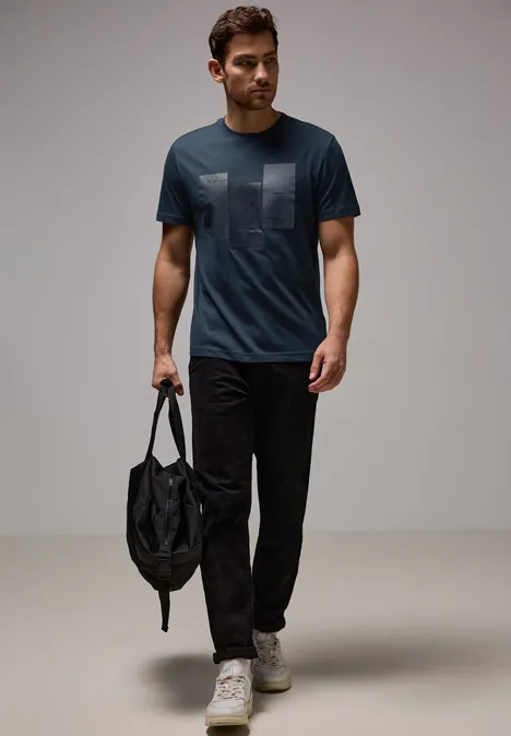 T-shirt avec imprimé infinite blue