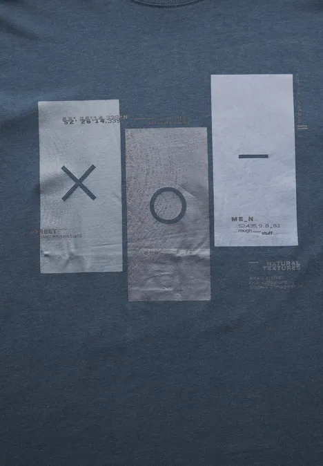 T-shirt avec imprimé infinite blue