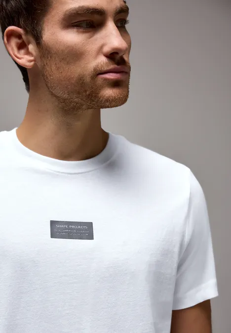 T-shirt avec petit imprimé bright white