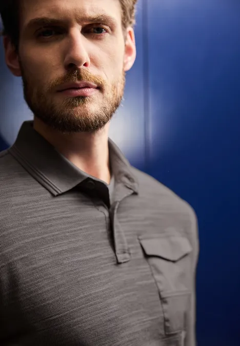 Polo mushroom brown