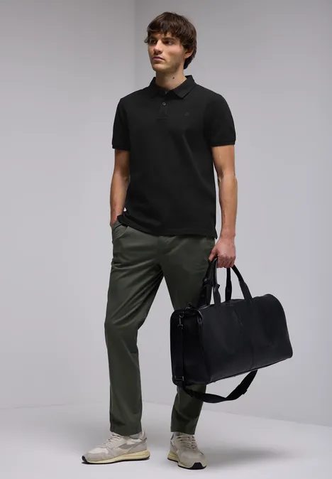 Polo piqué Black
