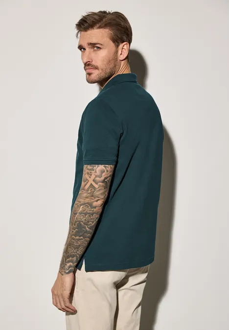 Polo piqué endless green