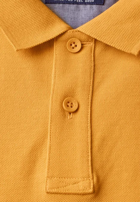 Polo piqué electric yellow