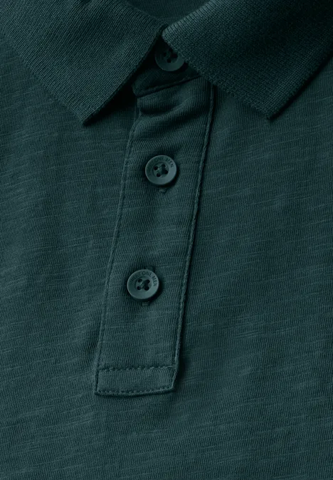 Polo en jersey endless green