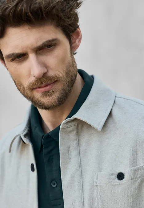 Polo en jersey endless green