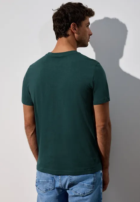 T-Shirt mit Print endless green