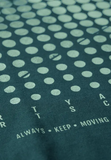 T-Shirt mit Print endless green