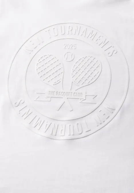 T-shirt avec imprimé bright white