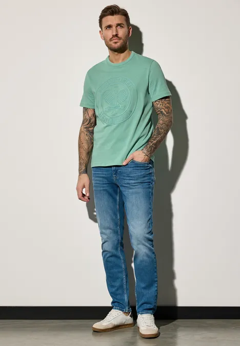 T-shirt avec imprimé mint green