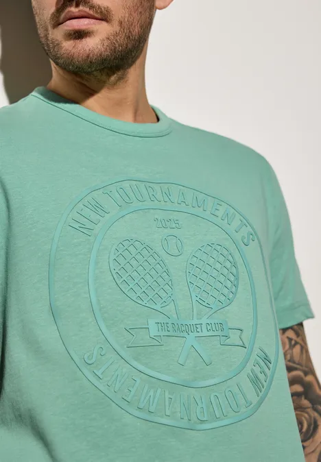 T-shirt avec imprimé mint green