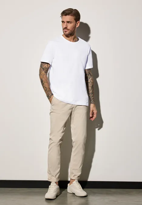 T-shirt ras du cou bright white