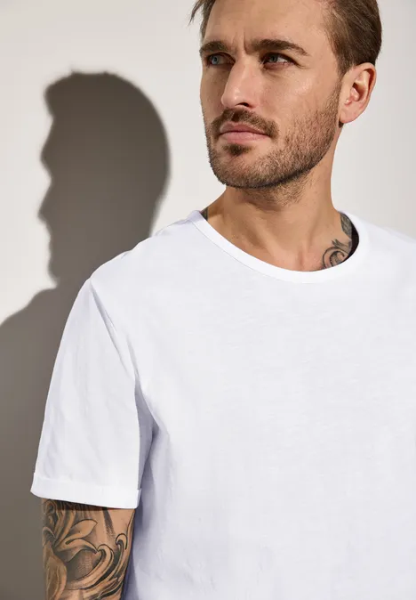 T-shirt ras du cou bright white