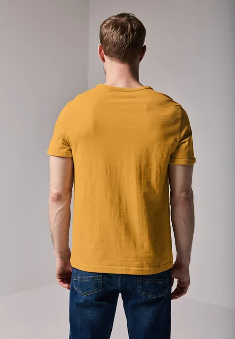 T-shirt ras du cou electric yellow