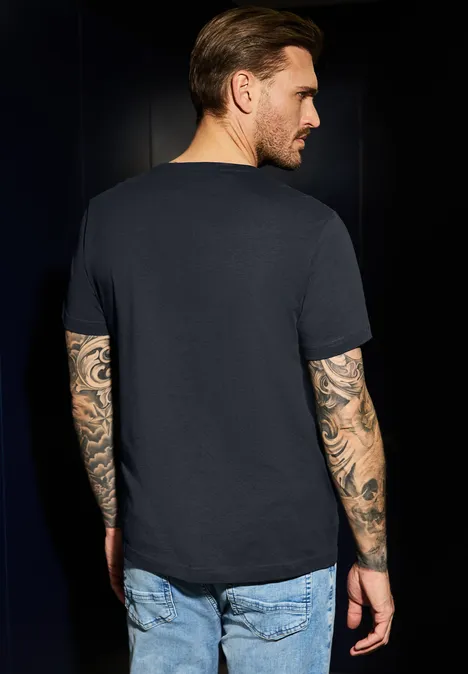 T-shirt à l'imprimé crabe dark ink blue