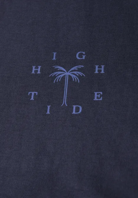 T-shirt avec chestprint dark navy blue