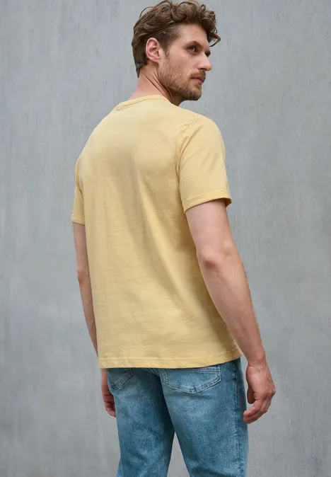 T-shirt avec photo imprimée sunny yellow
