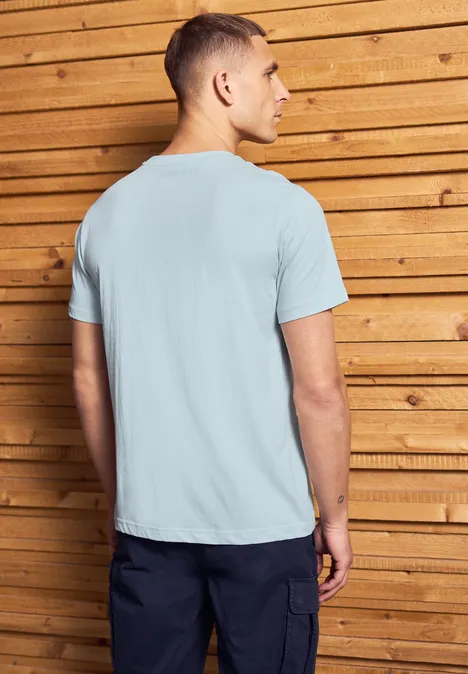 T-shirt avec imprimé lagoon blue