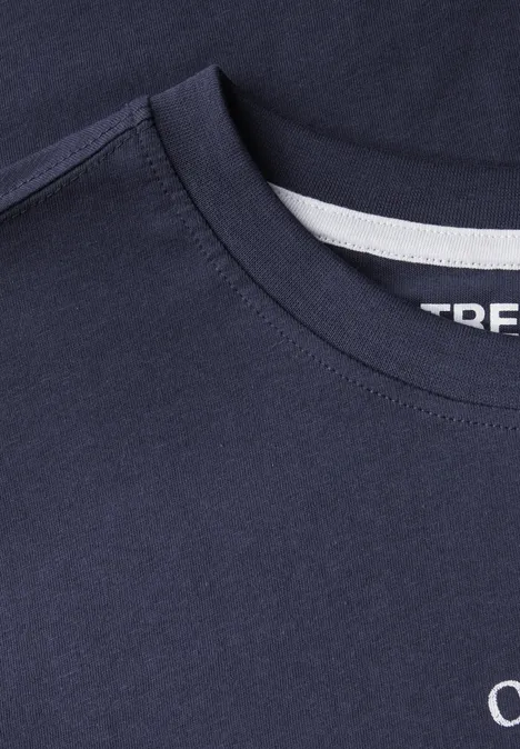 T-Shirt mit Print dark navy blue