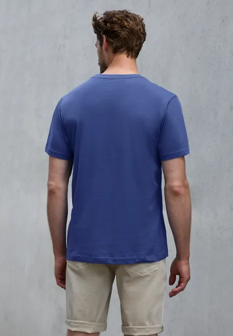 T-shirt avec imprimé midsummer blue
