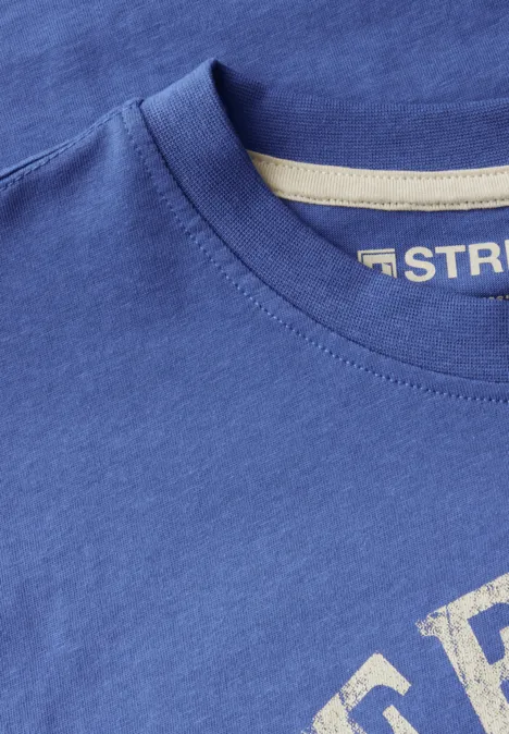 T-shirt avec imprimé midsummer blue