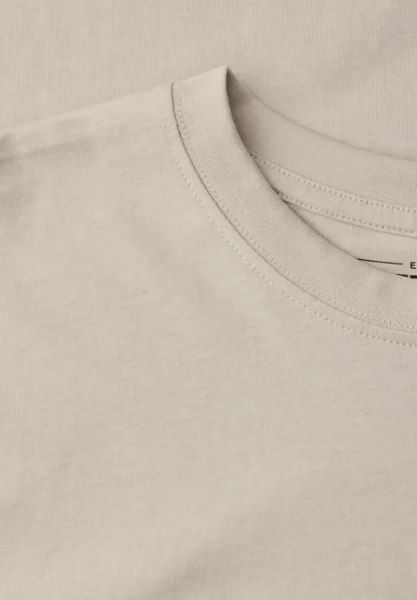 Koszulka Basic w jednolitym kolorze basic beige Koszulka Basic w jednolitym kolorze basic beige