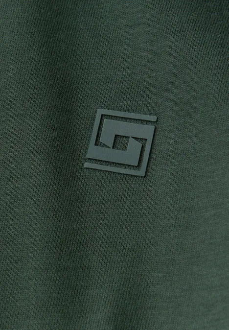 Zacht shirt met lange mouwen soft olive green
