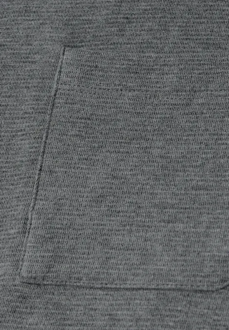 Ottoman Langarmshirt metal grey melange