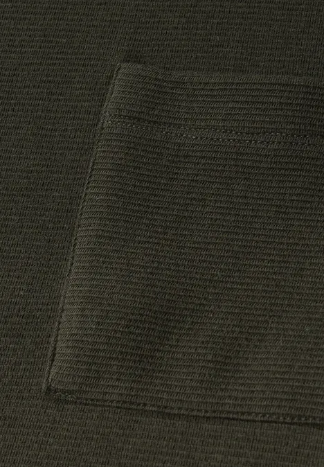 Ottoman Langarmshirt dark olive green