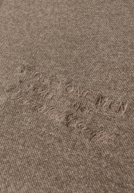Shirt met lange mouwen en borduursel null