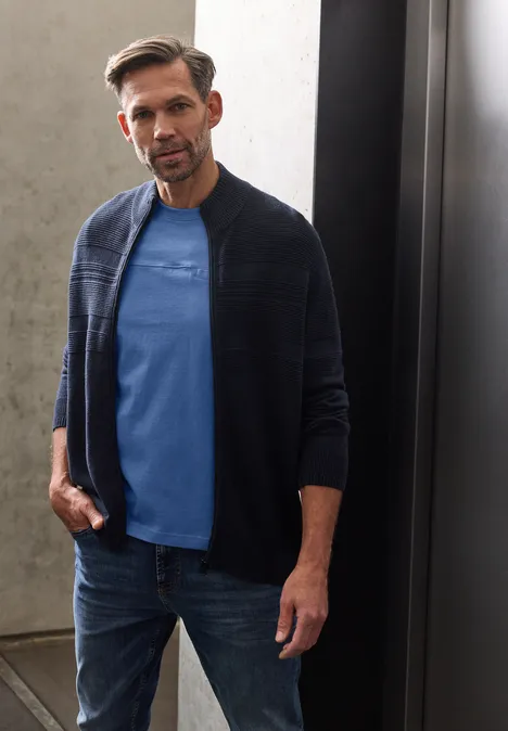 T-shirt avec poche poitrine authentic blue