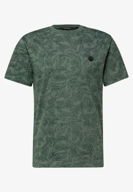 T-shirt à motifs timeless green