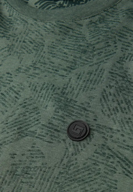 T-shirt à motifs timeless green