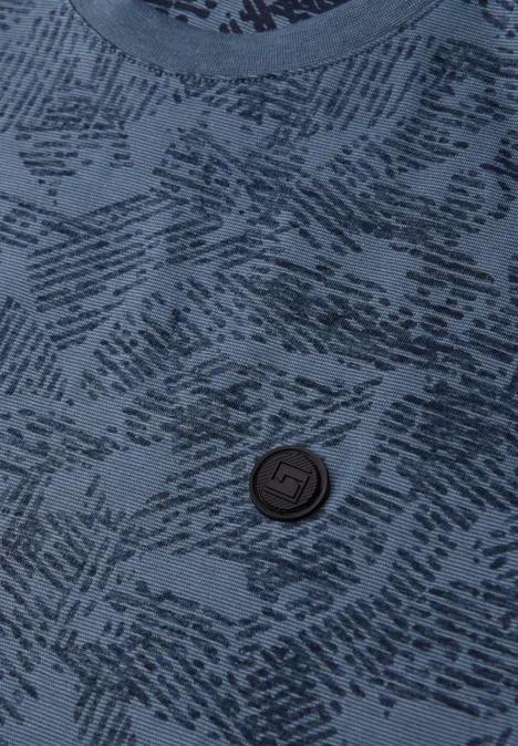 T-shirt à motifs authentic blue