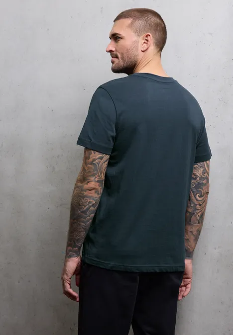 Shirt met print aan de voorkant nocturnal blue