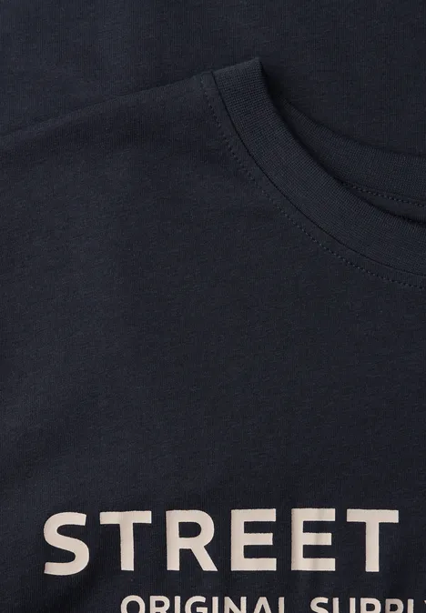 T-Shirt mit Logo-Print dark ink blue T-Shirt mit Logo-Print dark ink blue