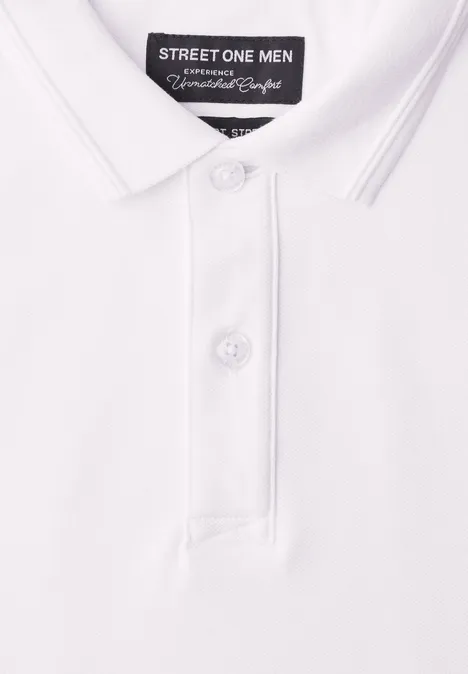 Koszulka Polo Basic bright white