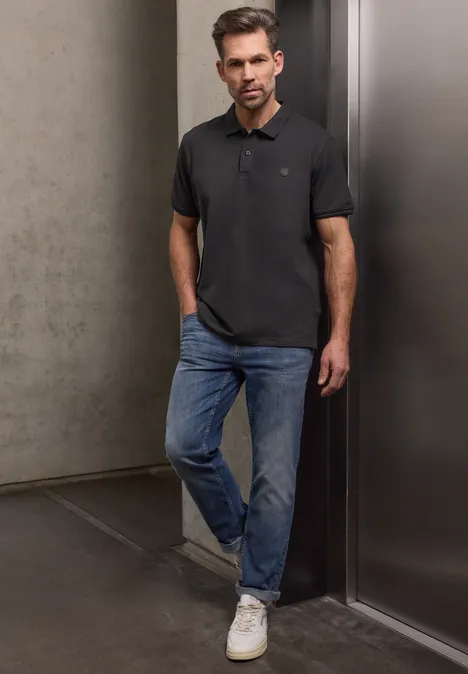 Koszulka Polo Basic basic black